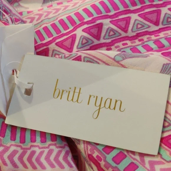 Britt Ryan Windswept Dress NWT Size Large - Picture 9 of 10